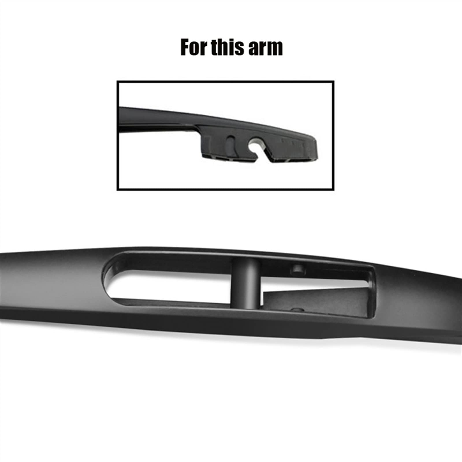 Limpiaparabrisas De Coche De 24 "+ 21" + 12 ", Limpiaparabrisas Delantero Y Trasero De Coche para Mitsubishi para Outlander 2007 2008 2009 2010 2011 2012