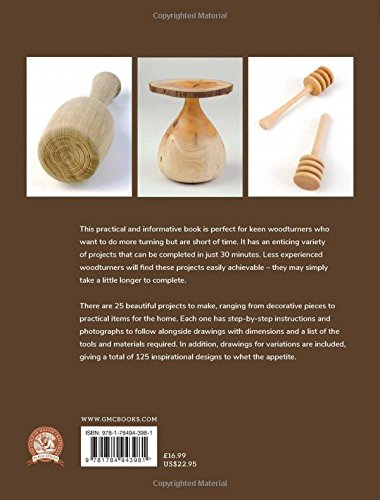 30-minute Woodturning: 25 Quick Projects to Make