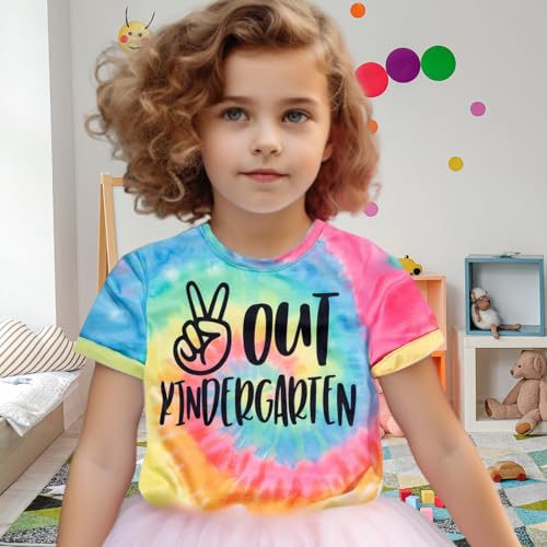 Out Kindergarten Shirts for Kid Girls Boys Kindergarten Kindergarten Graduation 2025 T Shirt Last Day of Kindergarten Tee Top3