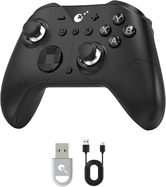 GuliKit ES MAX Gaming Controller,Fast Bluetooth Wireless & Wired Gamepad