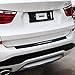 New M Performance Rubber Rear Bumper Guard Plate Protector Sticker For bmw X3 e83 f25 X4 X5 e53 e70 f15 g05 X6 e71 f16 e39 e46 e90 f30 f10 f20 f32 (Big Size for BMW x3 x4 x5 x6 x7 Series)