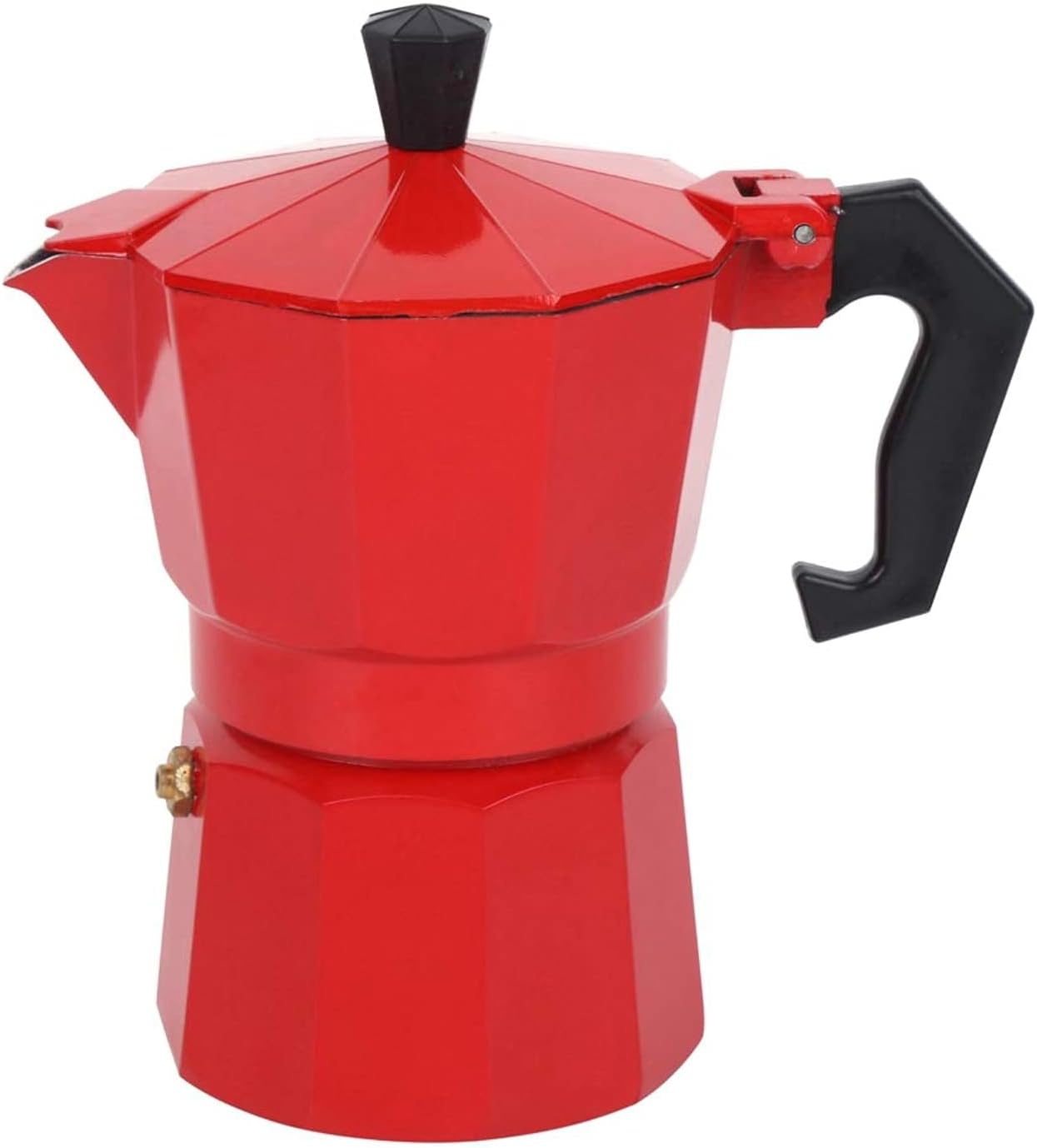 Zerodis 10oz Stovetop Espresso Maker, 6Cup Aluminum Moka