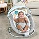 Ingenuity, InLighten Babywippe Babyschaukel mit Lichtern, Kitt Bunny, Spielzeugleiste, Vibrationen, Geräuschen, Tummy Time Kissenmatte, bis zu 20 lbs, Neugeborenes+