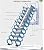 Alloy Attic Access Ladder Concertina Loft Ladder Pull Down Attic Ladder Extended Attic Stairs Space Saving Folding Ladder Telescoping Ladder 660 Lbs
