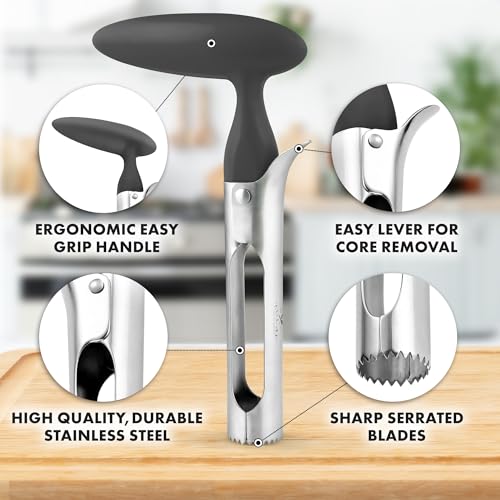 Image of Zulay Kitchen Stainless Steel Apple Corer Tool