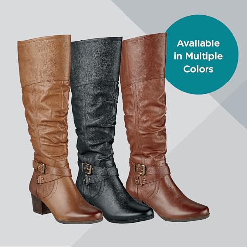 Masseys Women's Dakota Tall Slouch Leather Boot4