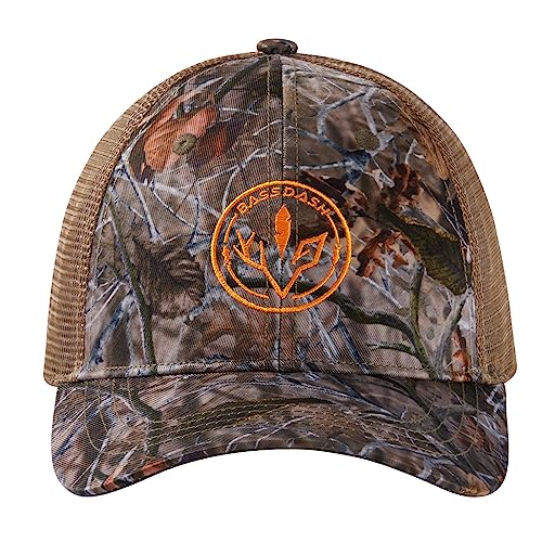 Image of BASSDASH Altimate Fishing Hat Mesh Back for Men Women Adjustable Baseball Trucker Cap