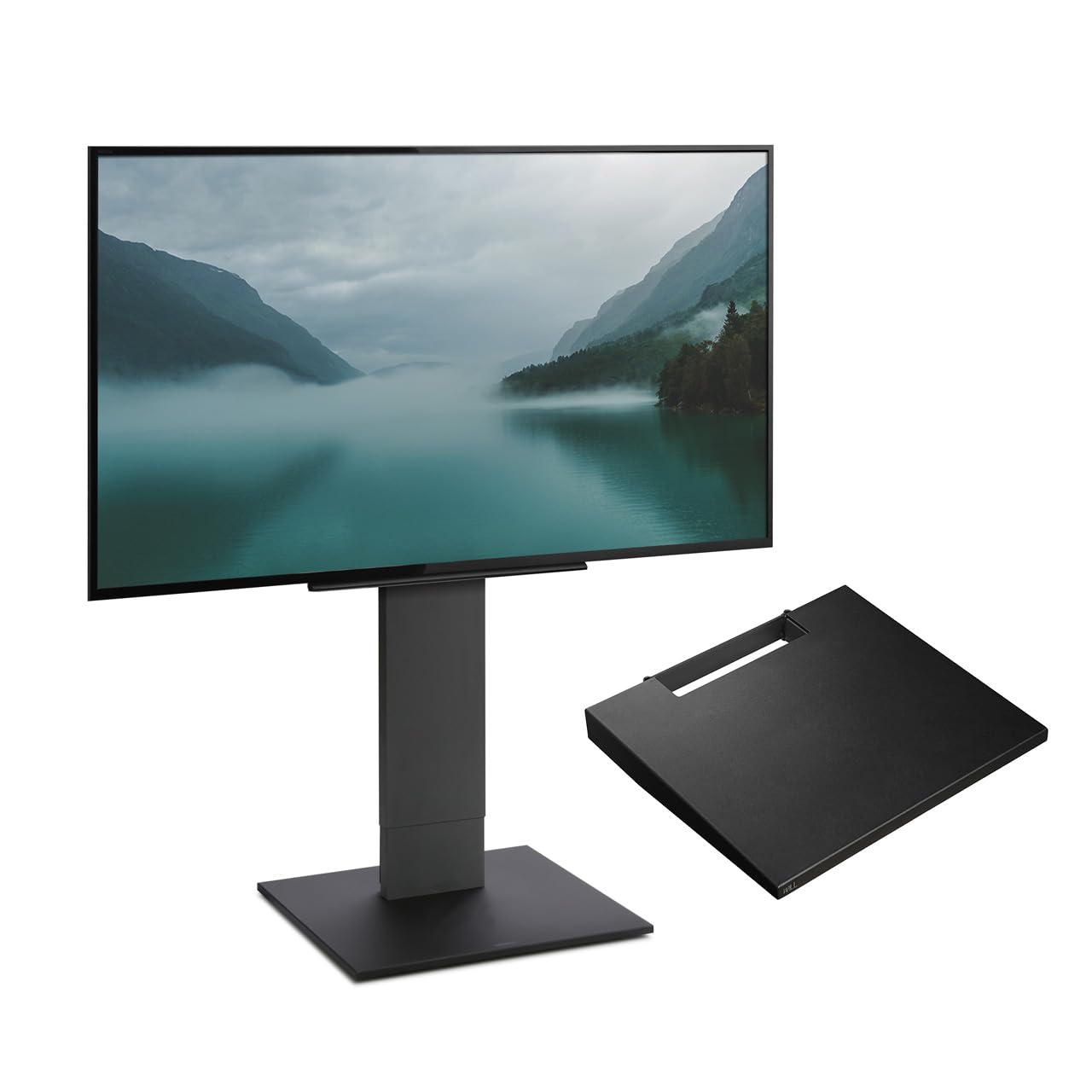 WALL 壁寄せテレビスタンド V3 ロータイプ ブラック ウッド ② テレビスタンドはWALL～ V3 | EQUALS（イコールズ）