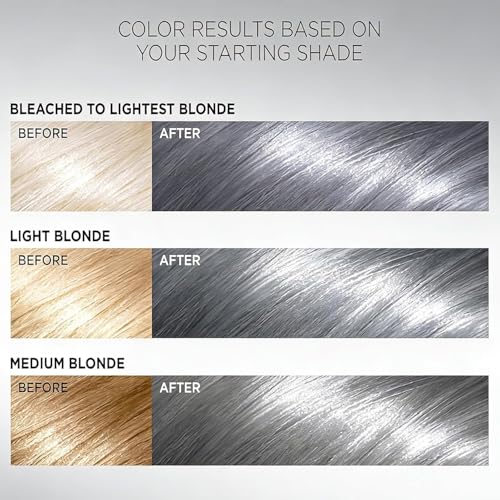Tinte Plateado para Cabello Claro, Fórmula Nutritiva 2-en-1 miniatura 7