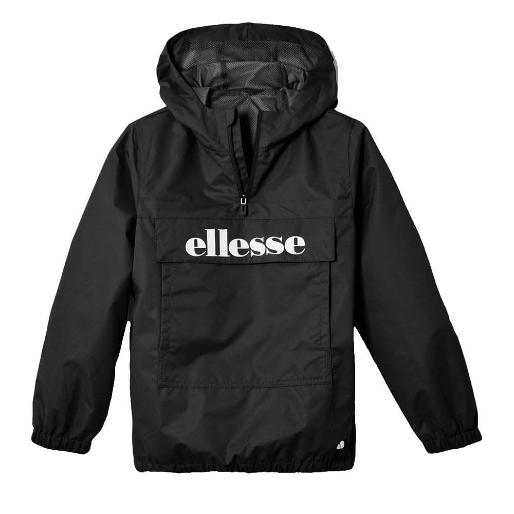 Ellesse Black Dplazo Jacket 12-13 Years