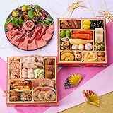 （12月31日着） 板前魂の瑠璃 板前魂 おせち 和洋風 二段重 ローストビーフ付 2人前 28品目