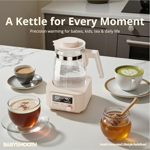 Tetera eléctrica Babysmooth Smart Kettle Pro 1.3L digital miniatura 4