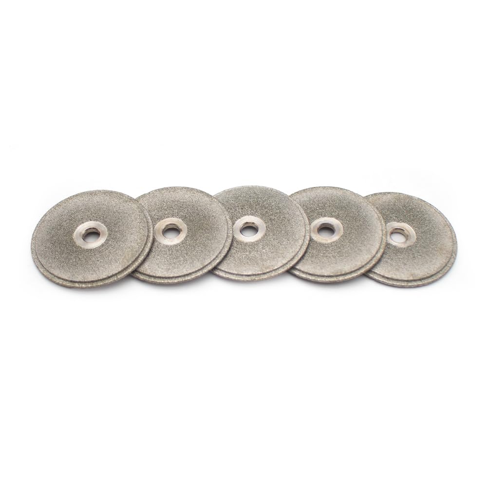 5 Discos Abrasivos para Electrodos de Tungsteno, Muelas Abrasivas de Esmeril, para Afiladores de Electrodos de Tungsteno (36,5 MM)