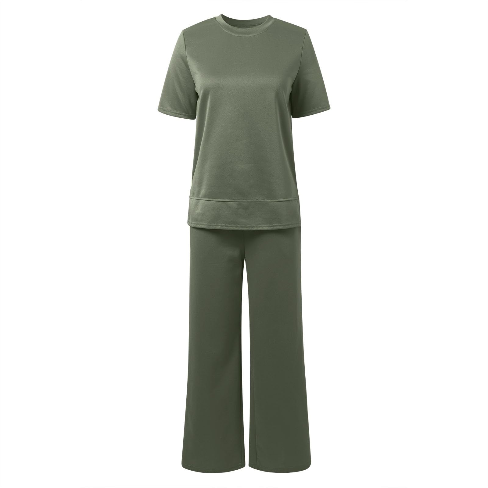 Damen-Sets als modische Outfits mit weitem Bein seitlichem Schlitz für Reise