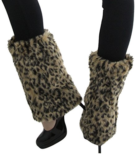 Image of ToBeInStyle Women's Cable Knit Leg Warmers