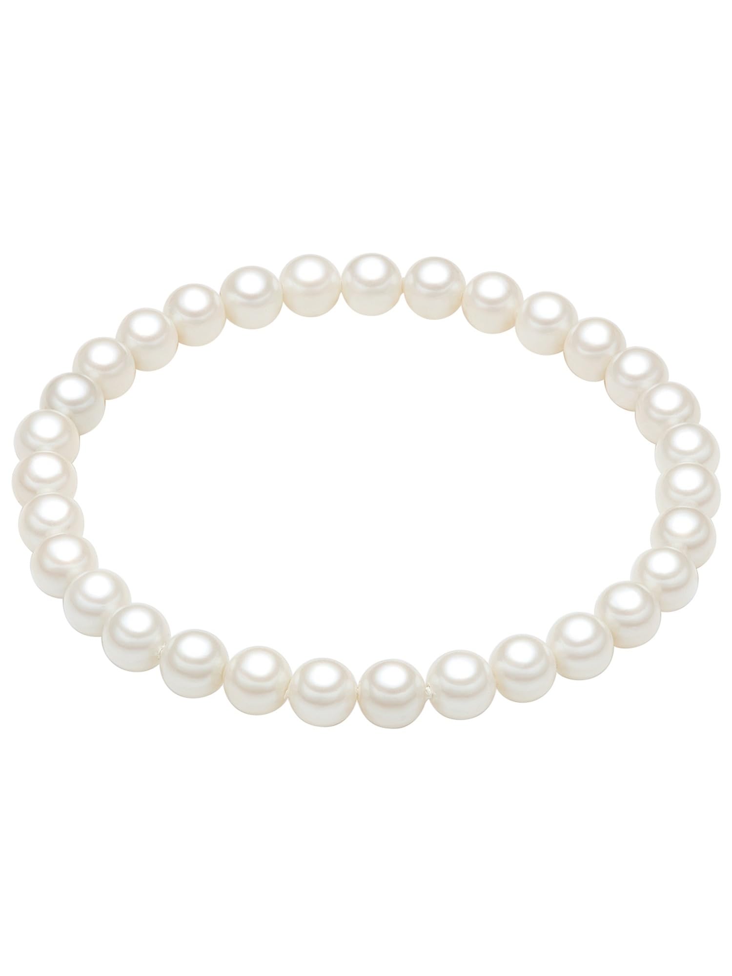 Rafaela Donata Perlen-Armband Muschelkernperle in Weiß Product Description