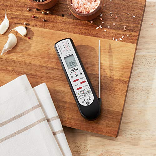 Proaccurate Infrared/Thermocouple Probe Thermometer, Black And Silver #TOP4