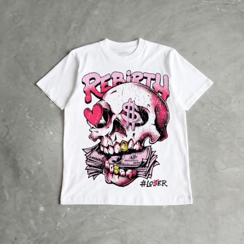 Image of DopeSkill Halloween Graphic Tee Streetwear Hip Hop Hypebeast Unisex T-Shirt Sneaker Colour Matching Shirts Spooky Graphic