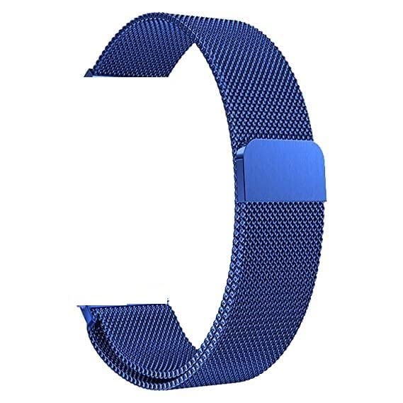 HUMBLE Stainless Steel Adjustable Magnetic Strap compatible with Series SE/7/6/5/4/3/2/1 38mm 40mm 41mm Strap for Men Women,[Watch Not Included] (BLUE) (B0B74M4QJS) Amazon Price History, Amazon Price Tracker