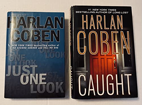 2 Harlan Coben Books! 1) Just One Look 2) Caught