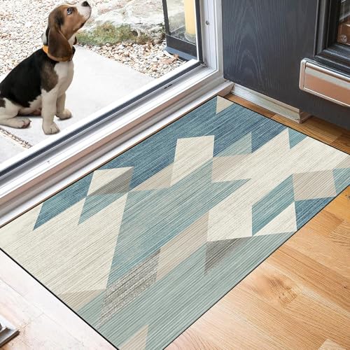 Alfombra de cocina lavable rectangular de 65x290 cm con base antideslizante moderna 3