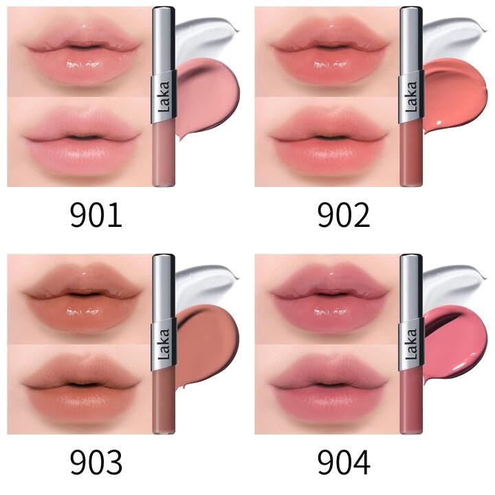 新品未開封　ラベンダーリップ２本とペパーミント 15ml 2本セット Amazon | La ka ラカ パーフェクトツインリップ リップ Perfect Twin