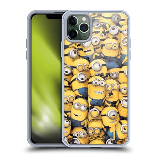 Head Case Designs Officially Licensed Despicable Me Pattern Funny Minions Soft Gel Case...