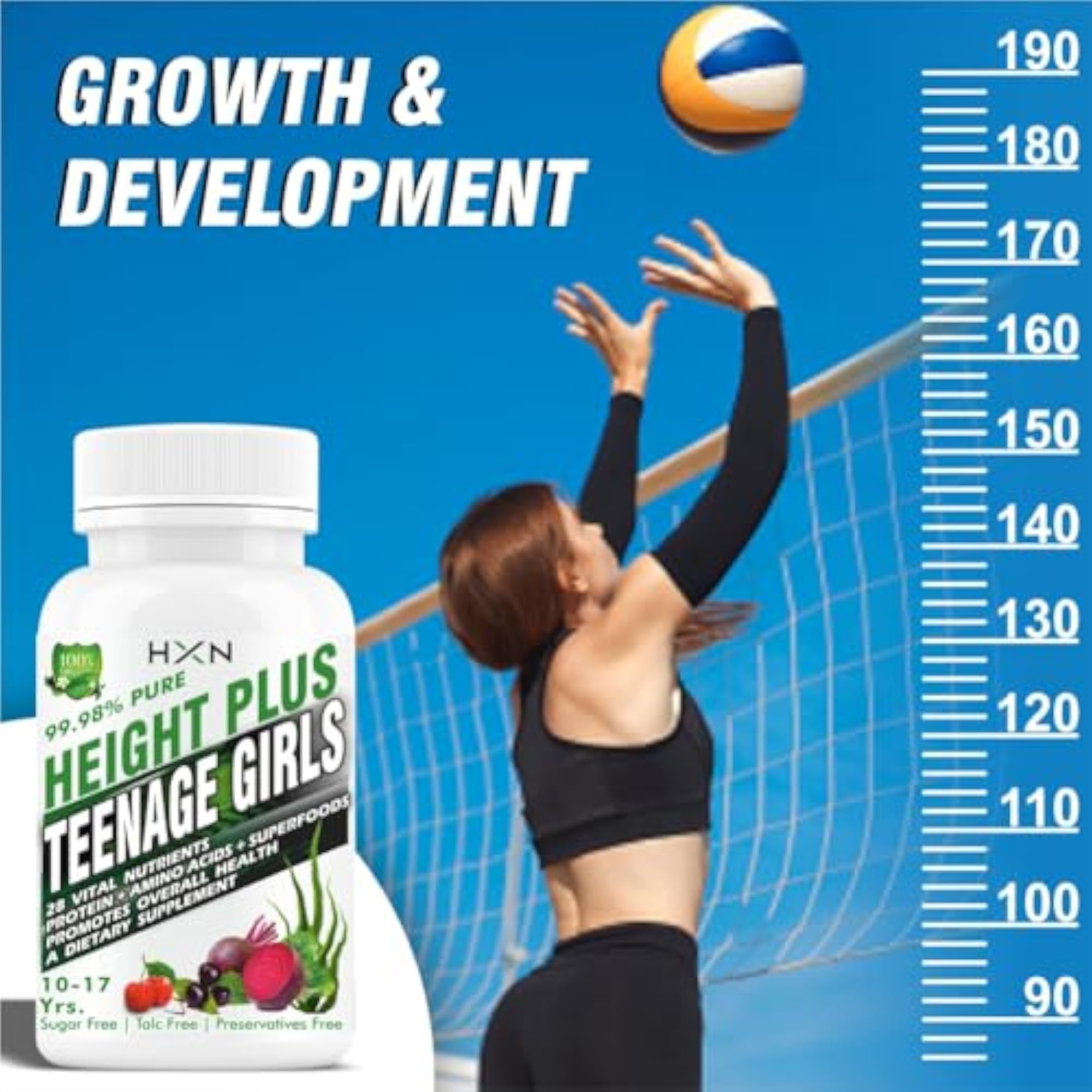 HXN Height Growth Supplement, Herbal Medicine