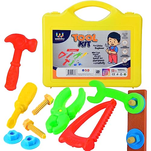 Image of Webby Role Play Tool Kit Set | Pretend Play Toy for Kids