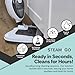 Steam and Go 10-in-1 Steam Mop - Multi-Functional Floor Steamer for Home Use w/Detergent Chamber, Detachable Handle & Handheld Steam Cleaner for Tile, Grout, Hardwood, Upholstery, Carpets & Furniture