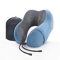 ✈️✈️ PERFECT SERVICE : QUALITY ASSURANCE-- We provide new replacement instead of repairing.WORRY-FREE-24-month-warranty. Happy shopping! ✈️✈️ PREMIUM MEMORY FOAM : The 100% memory foam filler provides adequate neck support with advanced 5-second rebo...