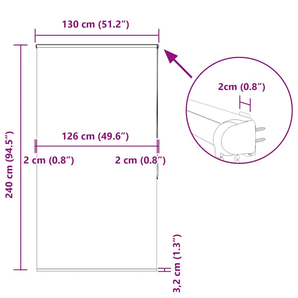 Store Enrouleur de Douche avec Cassette en PEVA Motif crustacés Largeur Tissu 126 cm Hauteur 240 cm avec chaîne réglable sécurité Enfant et Accessoires de Montage idéal Salle de Bains