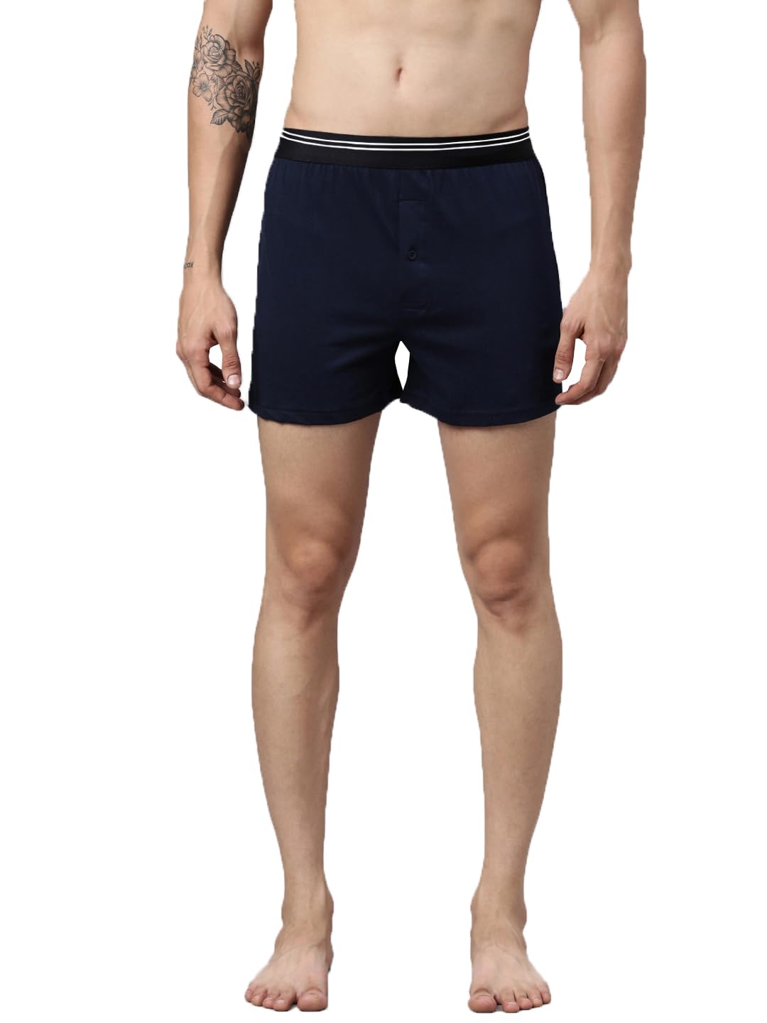 joven Men's Solid Boxers (Pack of 1) | Pure Cotton | Soft & Breathable Fabric-picture-30
