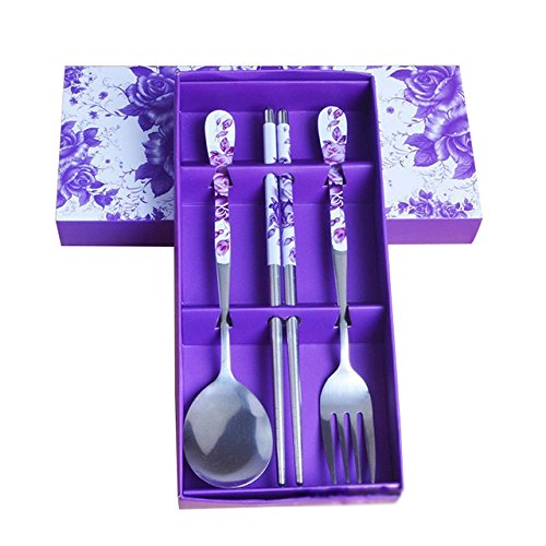 FJSFine Stainless Steel Cutlery Sets Amazon.in Home & Kitchen