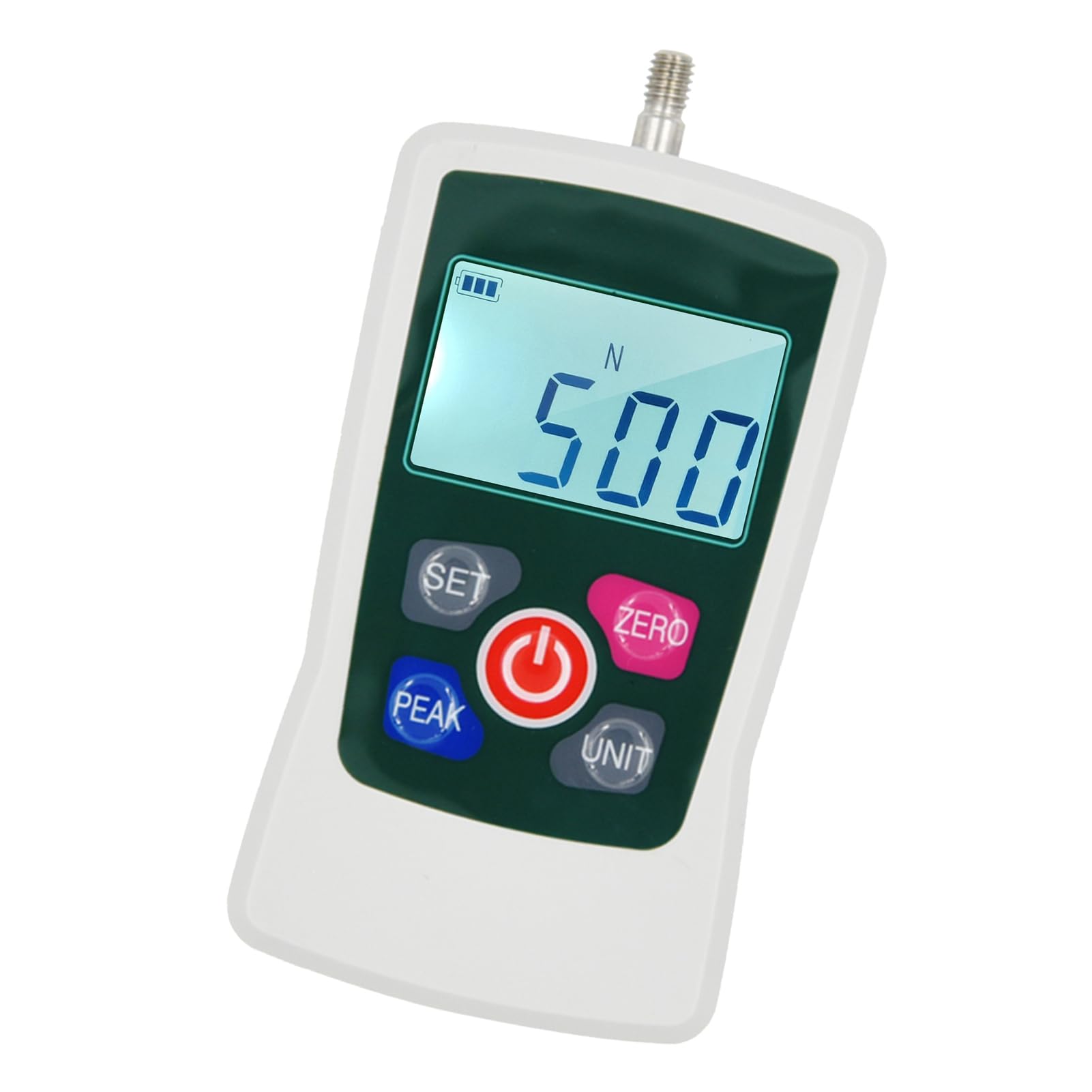 Digital Force Gauges, Push Pull Meter, 500N Portable Handheld with Unit Switching Backlit Screen Auto Shutdown