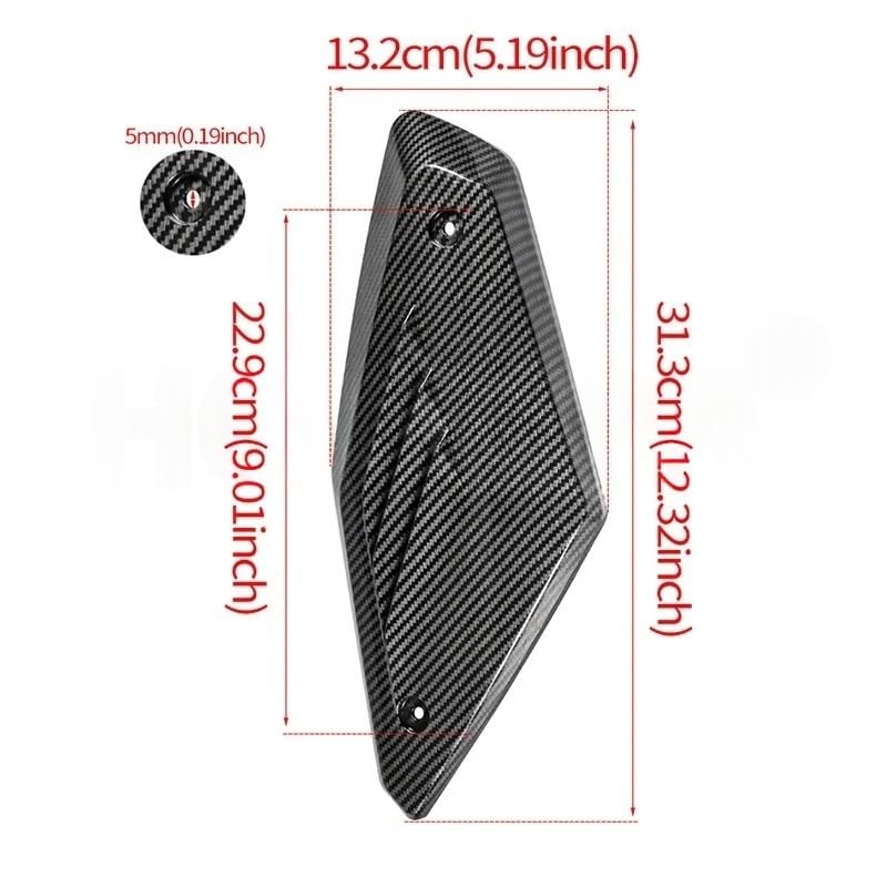 Carénage latéral CB650R pour masquer les câbles et protéger le cadre des rayures - 7