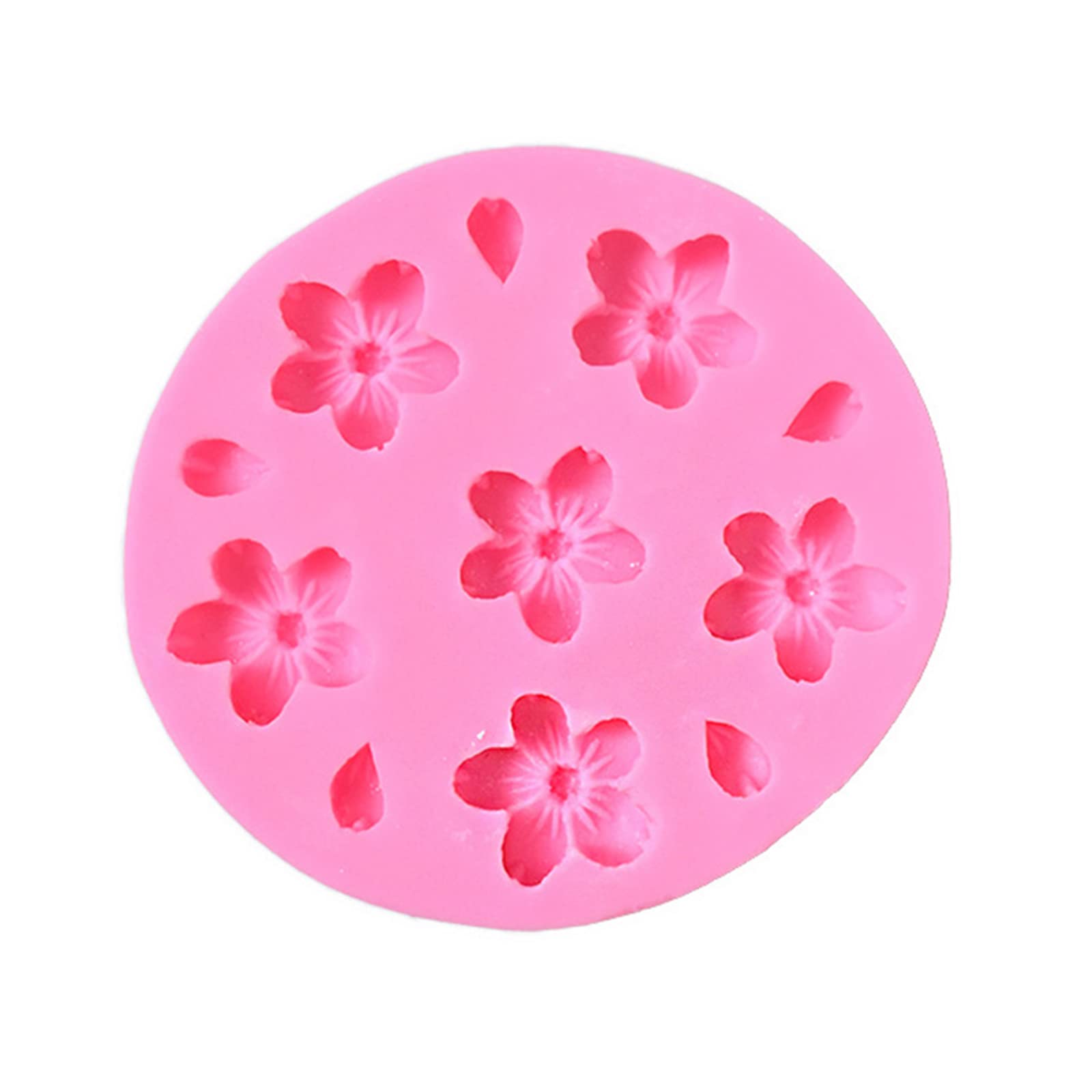 Silikomart | Molde de Silicona, Forma Flor de Cerezo, Cherry Blossom, Medidas 30 mm, Made in Italy