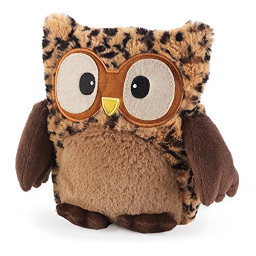 Intelex Warmies Microwavable French Lavender Scented Plush Hooty Flirt-Tawny Owl