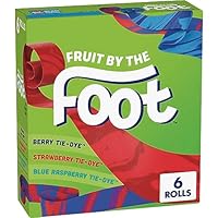 Fruit by the Foot Fruit Flavored Snacks, Variety Pack, 4.5 oz, 6 ct