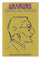 Unamuno Creator And Creation B0000CO3VQ Book Cover