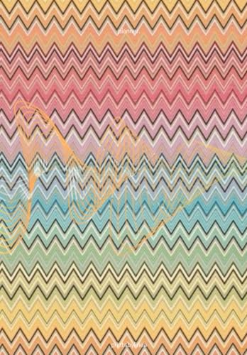 Missoni Swirl - Undatierter Planner für Arbeit, Schule und das Leben: Produktivität steigern und eine Übersicht verschaffen mit Stil (German Edition)