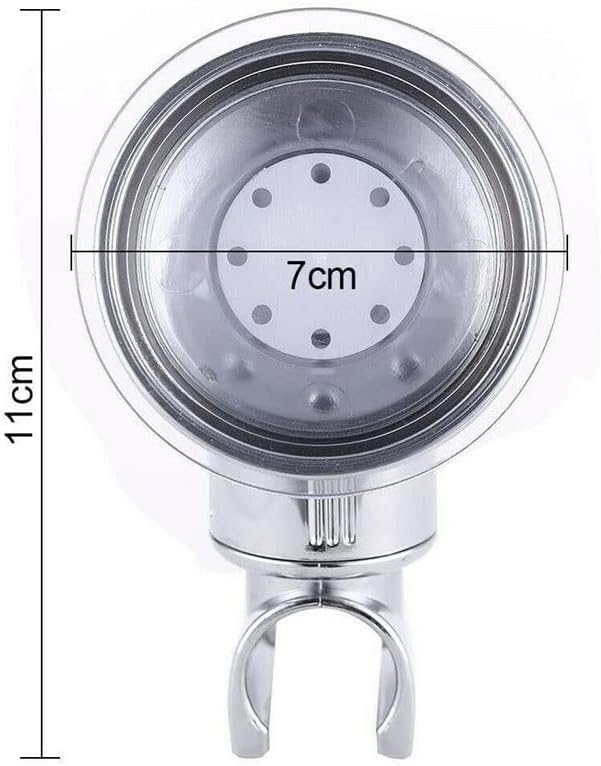Bathroom Strong Vacuum Suction Cup Wall Mount Holder Adjustable Hand Shower Head Bracket Bathroom Accessory (Color : A Size : 11 * 7cm) image 3