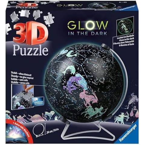 Ravensburger Star Globe Glow in The Dark 3D Jigsaw Puzzle Cover