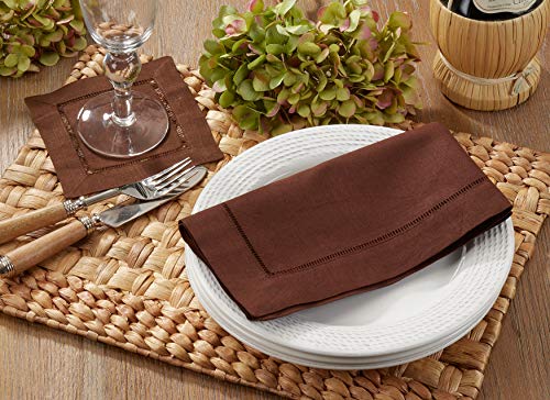 Servilletas de Tela Cuadradas 6 in Wine Pack 12 miniatura 2