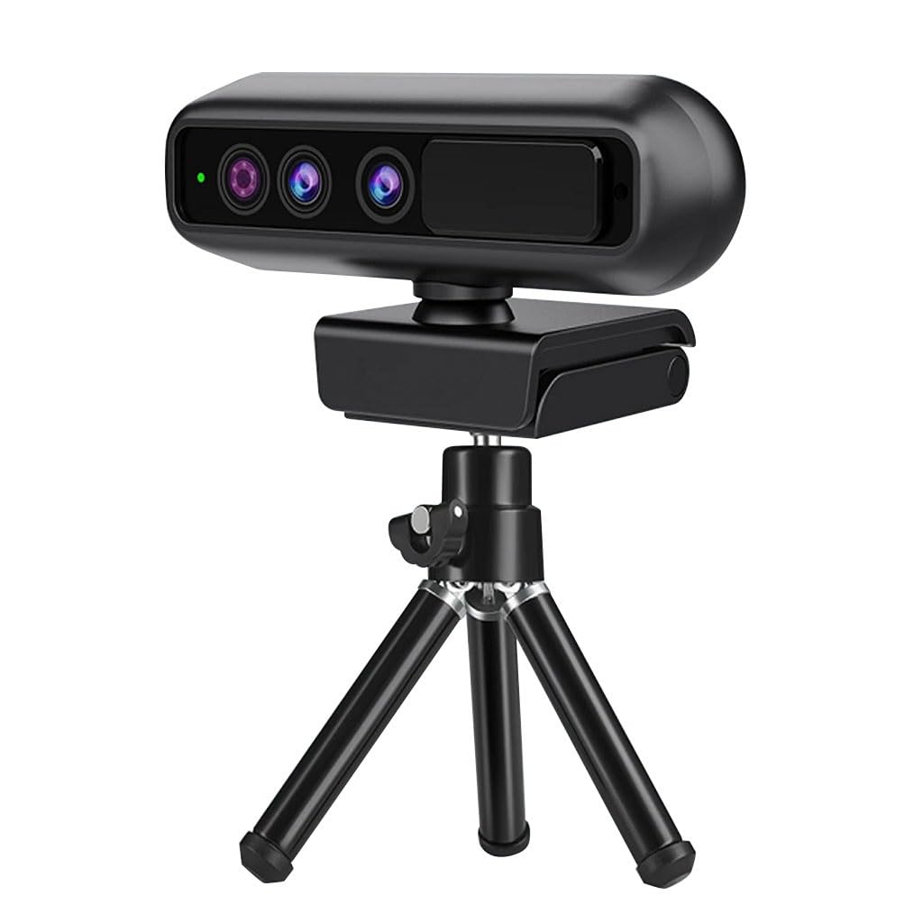 Komputerowa Kamera Internetowa Z Mikrofonem, Kamera HD 2K Z Obrotem Statywu O 360°, Autofokus, Redukcja Hałasu Kamera USB Do Uczenia Się Wideo Konferencji(Type A)