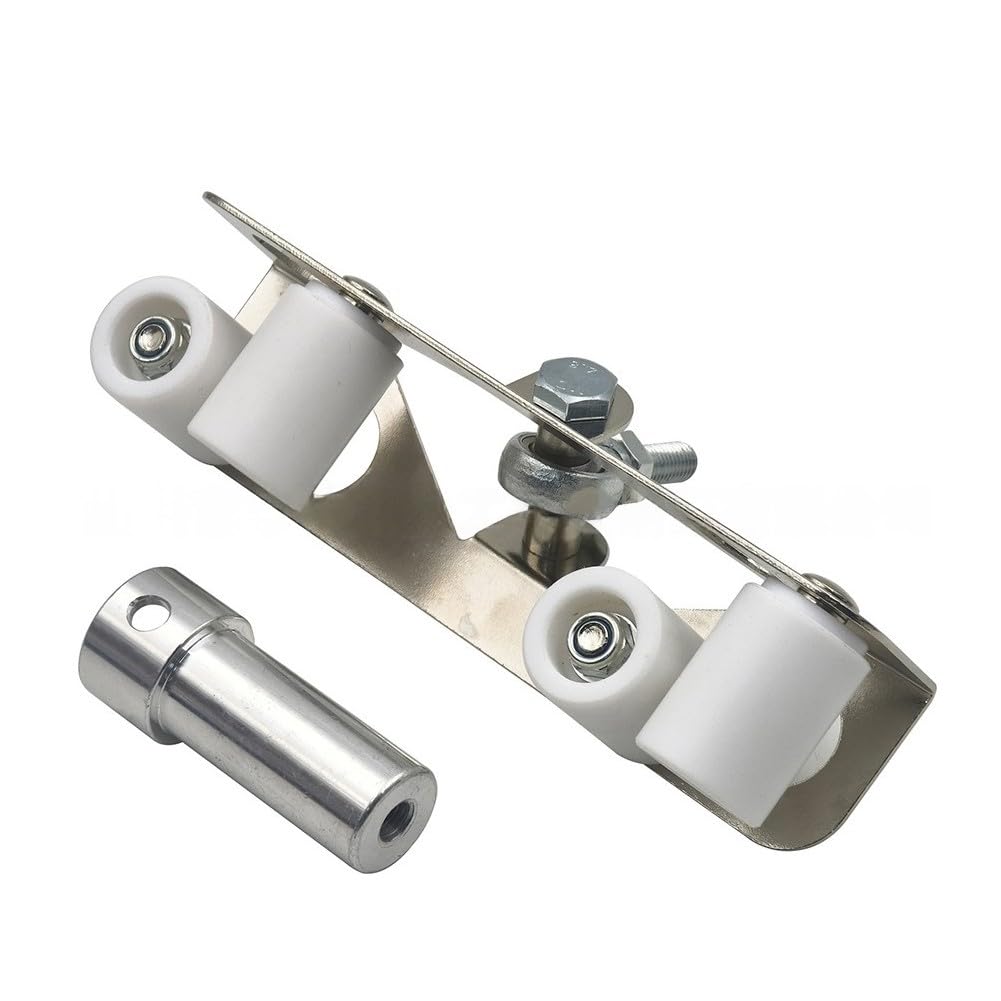 Rullo angolare interno per cartongesso, in lega di alluminio con rulli in nylon, angoli regolabili, compatibile con asta telescopica