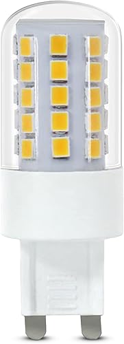 FEIT BPG940830LED - Bombilla LED G9, 500 lúmenes, color blanco cálido