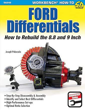 Ford Differentials: How to Rebuild the 8.8 Inch and 9 Inch (Sad Workbench) book cover