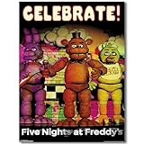 Looksalot Nights at Freddy's poster For Fans Kids room Bedroom wall Decor-Movie Nights at Freddy's 2 Posters Canvas Prints Picture For Teen Boy girls Gifts