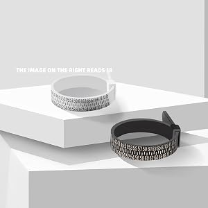 Multisizer Ringmaßband ❖ Ringgröße 40-76mm Professional Juwelier-Tool NEU